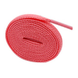 Wellace 20 Colors Polyester Material Shoelaces 0.7cm Wide Personality Wholesale and Custom Casual Sneakers Men & Women Shoelaces