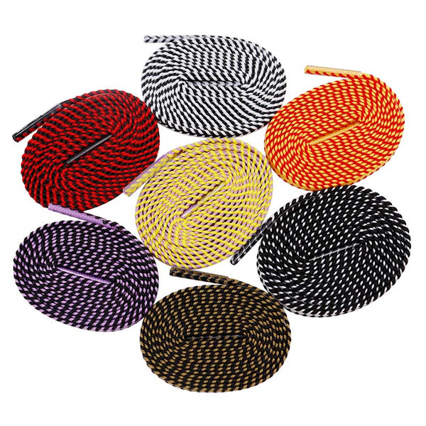 7 Colors Flat Type Laces 0.6cm Wide Trend Replacement Shoestring Charm Custom Low MOQ Casual Women Suitable for Public Occasions