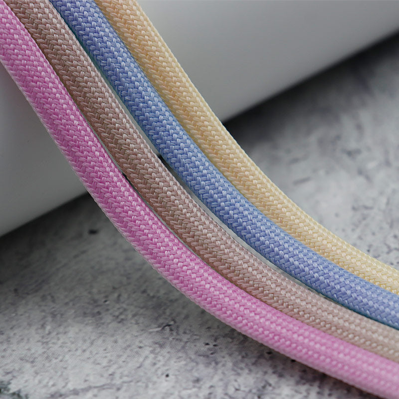 Weiou Laces 0.7cm Wide 4 Color Light Change Polyester High Quality Casual Sneaker Women Laces 2023 New Fashion Shoe Accessories