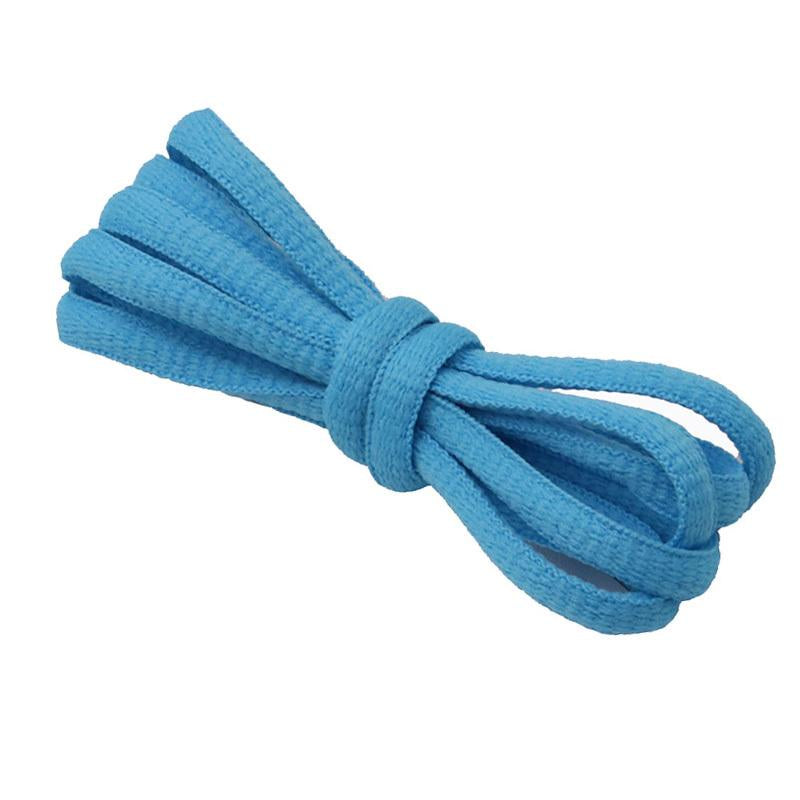 Premium Weiou Laces 6MM Shoelaces Clothing Blue Oval Beach Shoe Ropes Authentic Polyester Pure