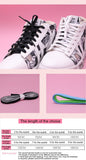 7MM Eye-Catching Bright Solid Color Flat Shape Shoelaces Double-Layer Polyester With Plastic Tips