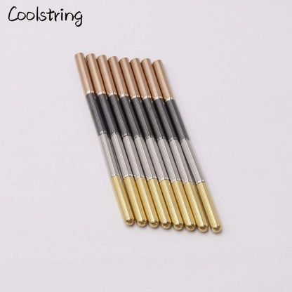 4.3*22mm 4pcs Women Men Shoe Lace Tips Replacement Head For Shoestrings Bullet Aglets Round