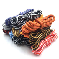 Polyester Ropelace Anti-skidding Outdoor Shoelaces Climbing Latchet Hiking Mountaineering Two Tone