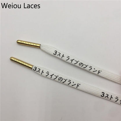 Weiou(100Pcs/25sets) Luxury Seamless Shiny Metal Tips DIY Round Bullet Aglets Clothing Laces Head