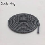 Highlight 3M Round Reflective Shoelace Colored Shoe String Cool Grey Lace Customized Safety Easy Tie