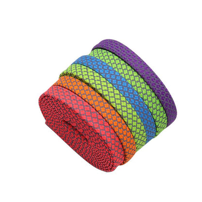 Weiou New 7mm Flat All Matched Shoelaces Reflective Colorful 50-200 Cm Length Laces For Women Men