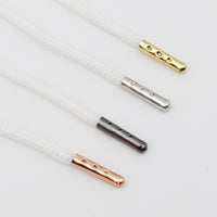 3-17mm Silver Gold GunBlack Shoelaces Metal Aglets Plating Clothes Shoes Tips Support Custom Logo