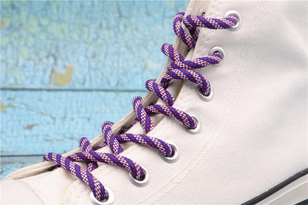 4.5MM Round shoestring High Quality Polyester Shoelaces For Women Sneaker 2021 Tennis Running Sport