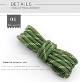 Nice Selection 4.5MM Durable Hiking Laces Pretty Double Color Polyester Ropes Outdoor Activity Top