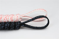 7MM Flat Laces Black Red Spray Spot Printing Shoelaces Art Inkjet Cord Bulk Order With Custom