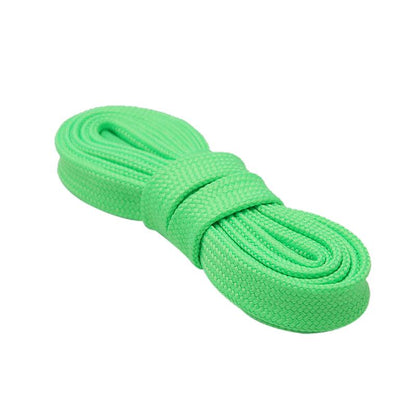 Weiou 1CM Knitted Mesh Laces Wide Solid Color Polyester Cords With Plastic Shoelaces End Casual