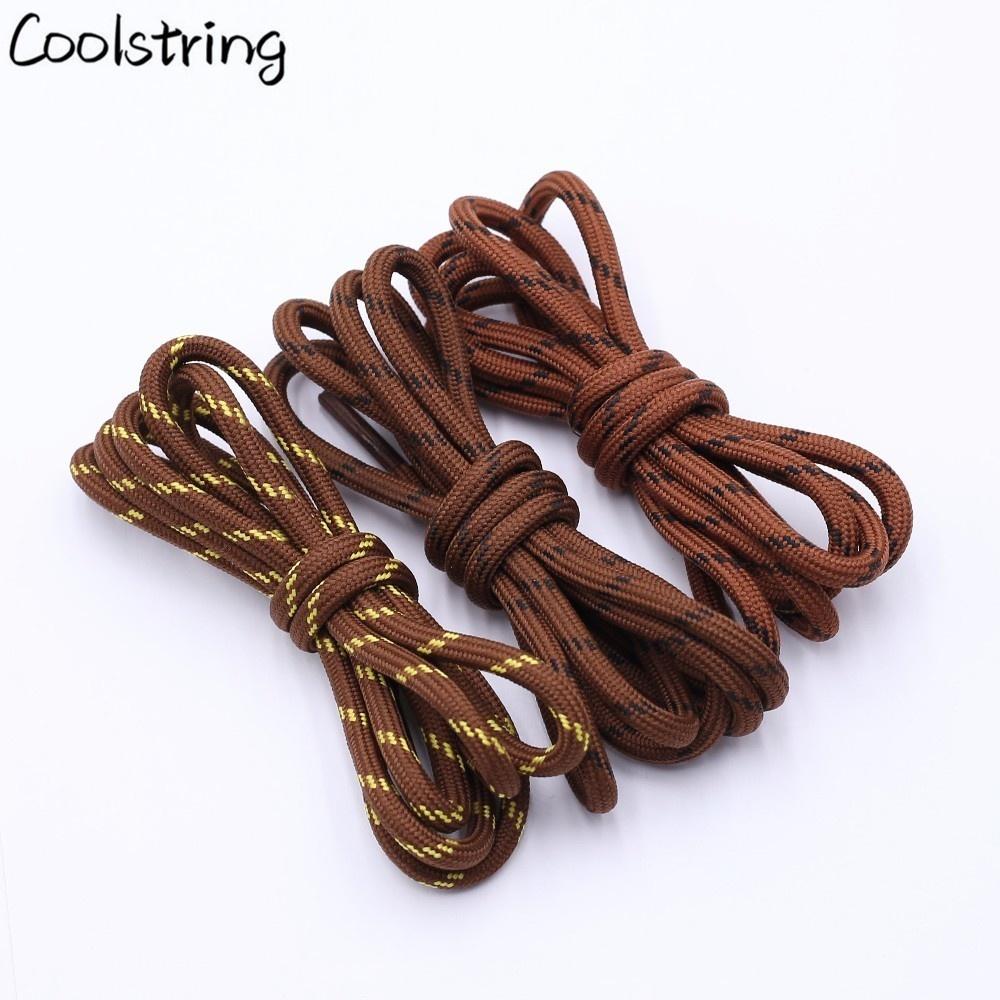 Outdoor Round Rope Hiking Shoes Laces Striped Wear Resistant Sneakers Boot Shoelaces Strings For Men