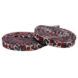 High Quality Cashew Note Shoelaces 60- 180cm Women Men Phonogram Hand-painted Casual Basketball