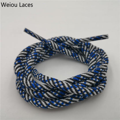 Weiou Genuine Classic New Outdoor Round Rope Laces 3 Colors Mixed Climbing Shoelaces Fashion Travel