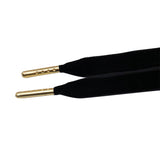 1.27CM Suede Lace With Golden Metal Aglet Elegant Fluff Velvet Single-sided Cashmere Material