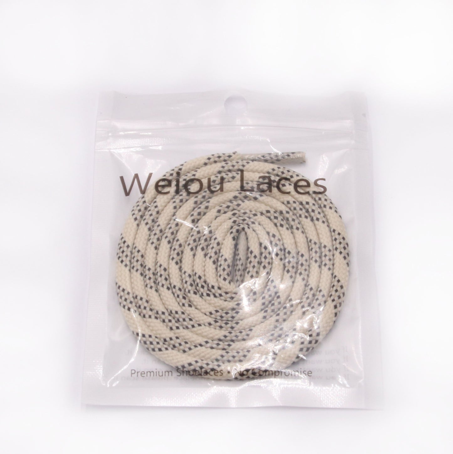 Weiou New Popular Shoelaces Men Women Cool Shoestrings For Running Shoes 5MM Round Polyester Five