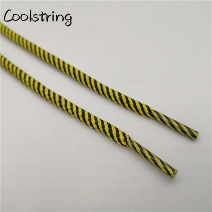 New Polyester Promotional Shoelaces 2 Colors Mixed Outdoor Sports Shoestrings Skating Bootlaces