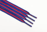 7MM Casual Shoelaces Beige&Black Blue&Red Double Color Combination High Quality Men Women Sneaker