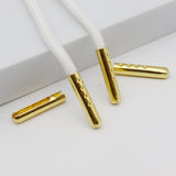 Weiou 100 Pcs/Lot 3.8x22mm Metal Shoelace Bullet Ends Aglet Tip Replacement Shoes Clothes Lace