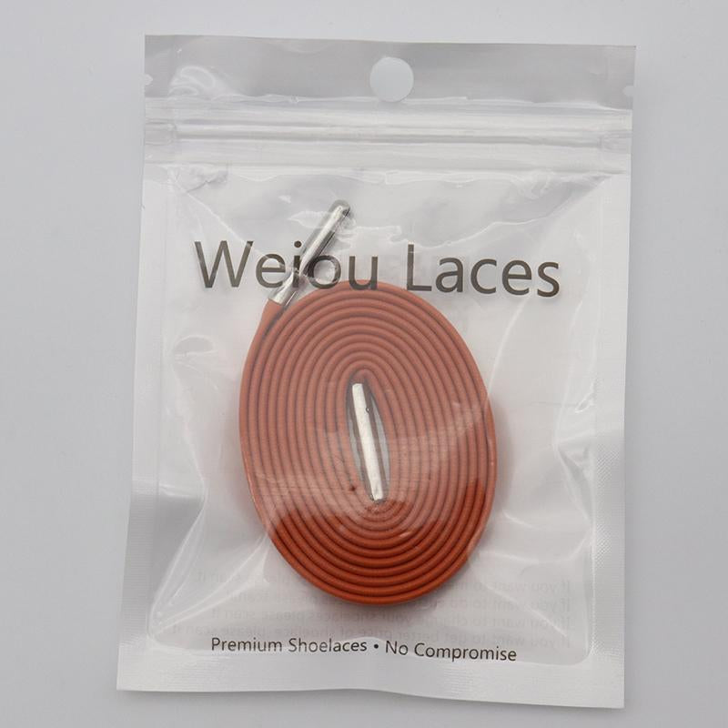 Weiou 7MM Shoestring Accessories Exquisite Quality PU Leather Shoelaces For Custom Cords Bulklace