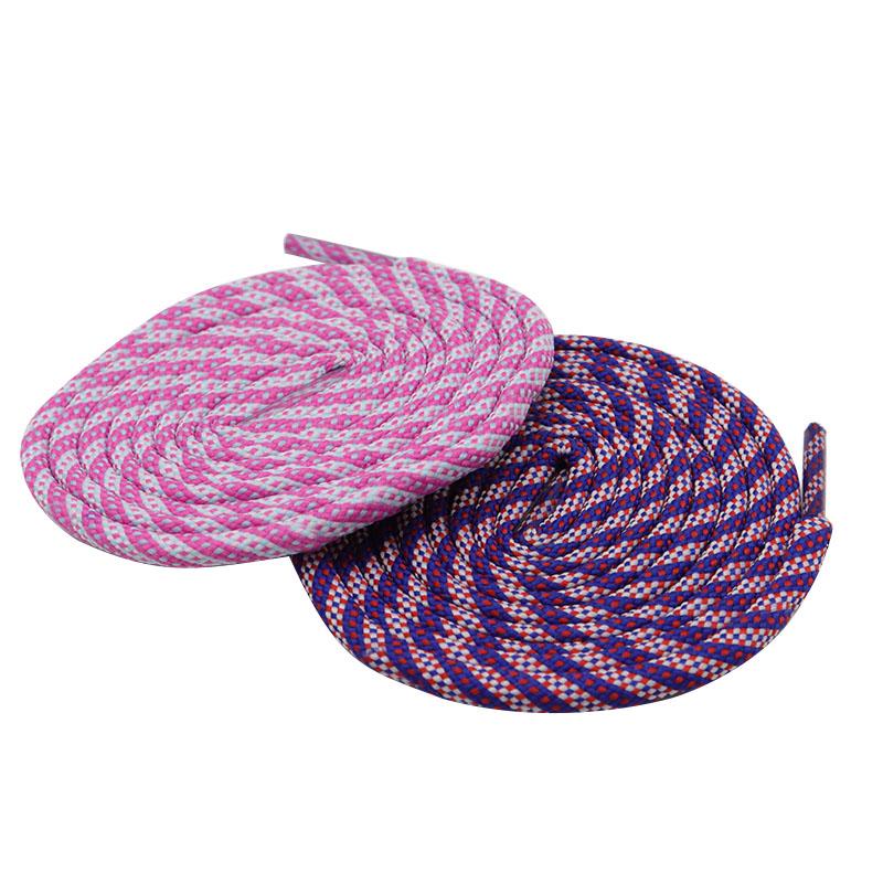 4.5MM Round shoestring High Quality Polyester Shoelaces For Women Sneaker 2021 Tennis Running Sport