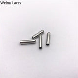 Weiou 4pcs/1Set 3*12.7mm Bullet Metal Aglets For Clothes Accessories Drawstring Shoe Lace Tips