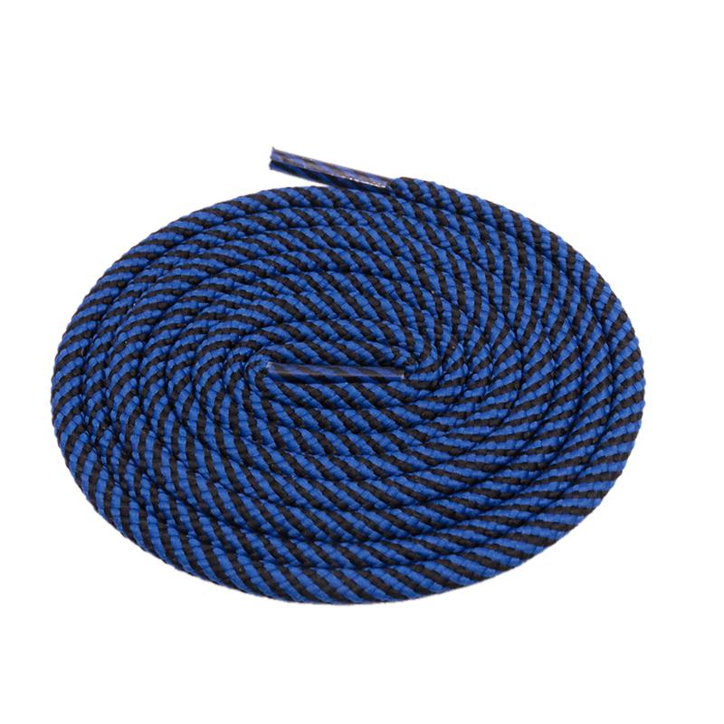 New Double Colors Spiral Pattern Hiking Ropes 4.5MM Durable Best Laces Outdoor Sport Top Running