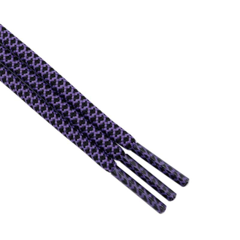 4.5MM Good Purple Polyester Laces Color Contrast Matching Unconventional Eye-Catching Ropes For