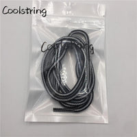 Polyester Ropelace Anti-skidding Outdoor Shoelaces Climbing Latchet Hiking Mountaineering Two Tone