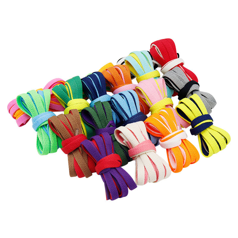 Weiou Shoe parts & Accessories Hot SaleTop 10 Custom Design Two-Color Mixed Shoelaces With Drop-Shipping