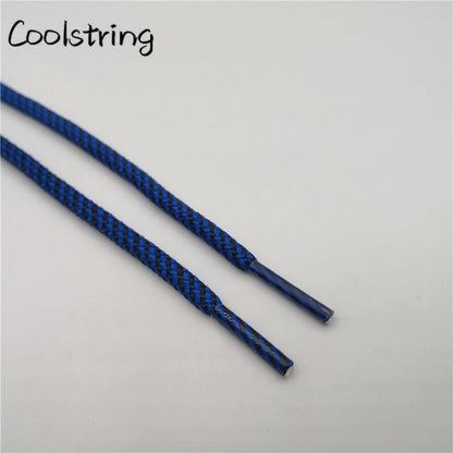 New Polyester Promotional Shoelaces 2 Colors Mixed Outdoor Sports Shoestrings Skating Bootlaces