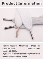 18MM Dress Shoelace With Gun Black Metal Lace End 2021 Men Women Cord Most Suitable Fashion Shoe