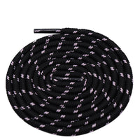 4.5MM Top Shoe Accessories Polyester Ropes Black Pink Shoelaces Unisex For Pro Men Women Sneaker