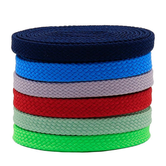 Weiou Professional Shoe Accessories Polyester 5MM Premium Laces Colorful Pure Cords For Ladies Small