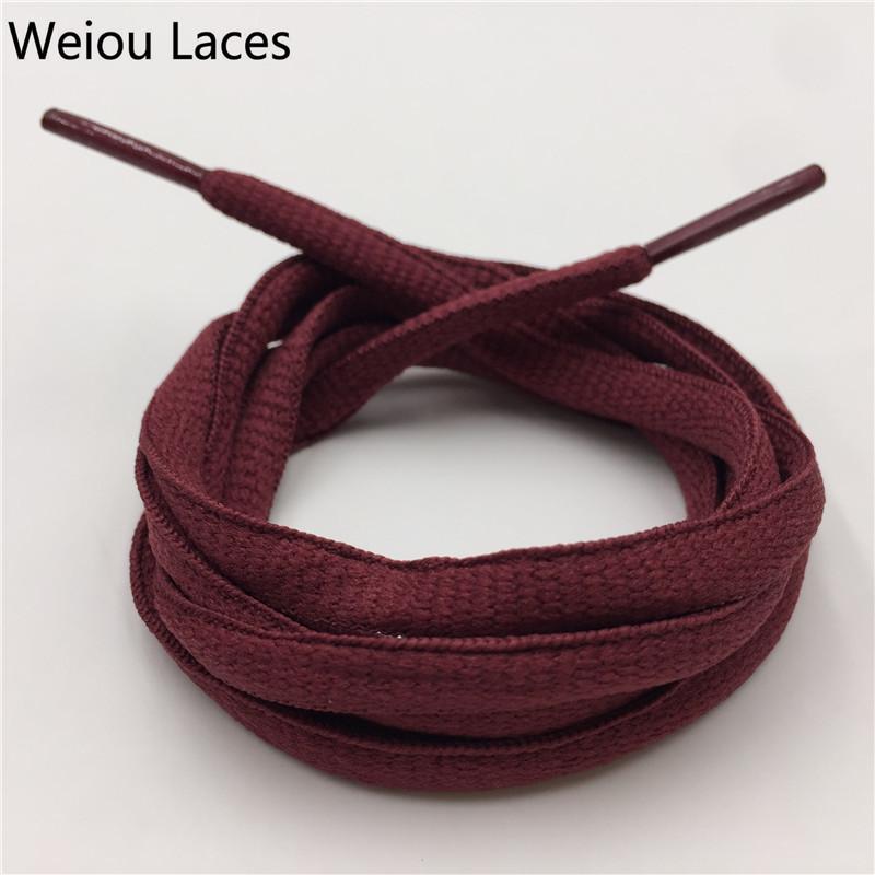 Weiou Cool 6mm Strong Oval Shoelaces Rope For Sports Athletic Shoes Ideal Laces For Brand boots