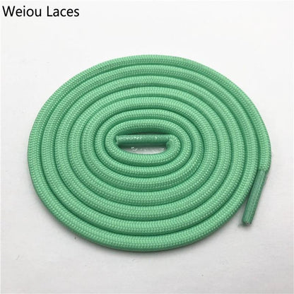 Weiou Fashion 5mm Polyester Rope Shoelaces Non-fading Outdoor Cord Sport Hiking Practical Bootlaces