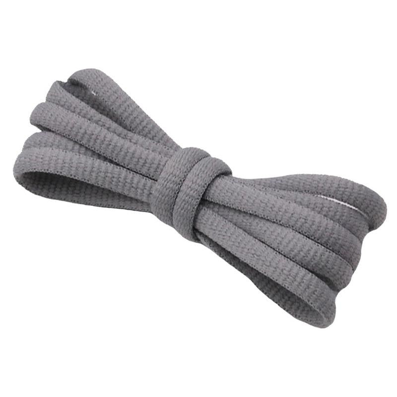 New Weiou 6MM Oval Ropes Deep Color Grey Black Shoelaces Hand-made High-Ranking Authentic Pure