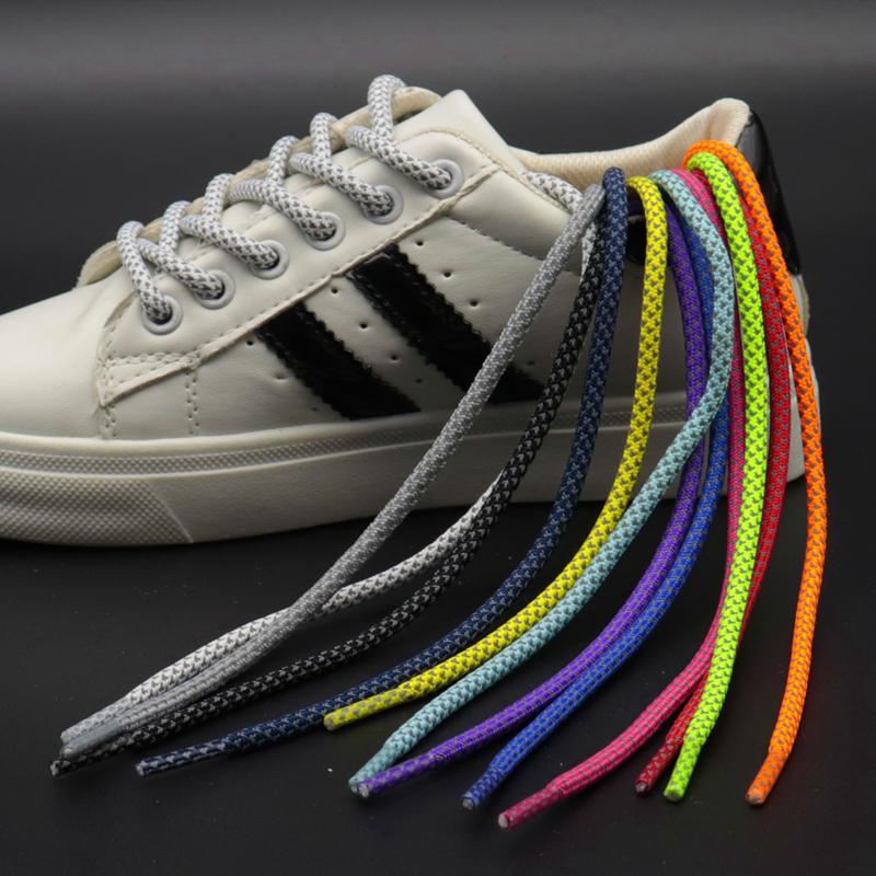 4.5MM High-Ranking Reflective Shoe Accessories Eye-Catching Shoelaces Daily Traveling Nice Street