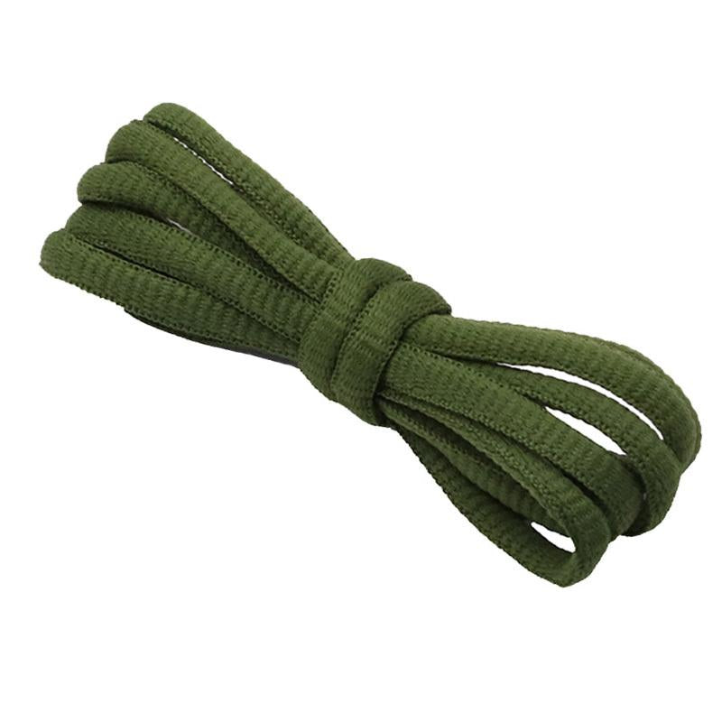 Weiou 6MM Polyester Natural Breath Green Shoe Ropes Pure Cotton Laces For Custom In Bulk Premium