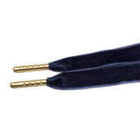 1.27CM Suede Lace With Golden Metal Aglet Elegant Fluff Velvet Single-sided Cashmere Material