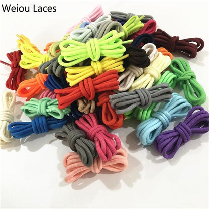 Weiou Fashion 5mm Polyester Rope Shoelaces Non-fading Outdoor Cord Sport Hiking Practical Bootlaces