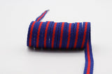 7MM Casual Shoelaces Beige&Black Blue&Red Double Color Combination High Quality Men Women Sneaker