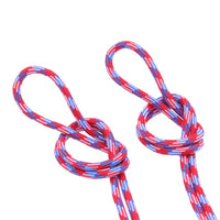 Weiou Personality Shoelaces 4.5 MM Round Polyester Three Twill Laces Man Women  Casual Shoestrings