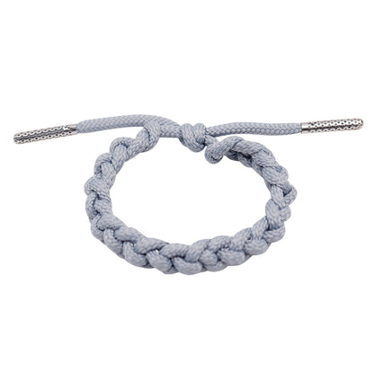 Weiou Manufacturer Fashion Accessories Polyester And Metal 15 Color Optional Braided Bracelet