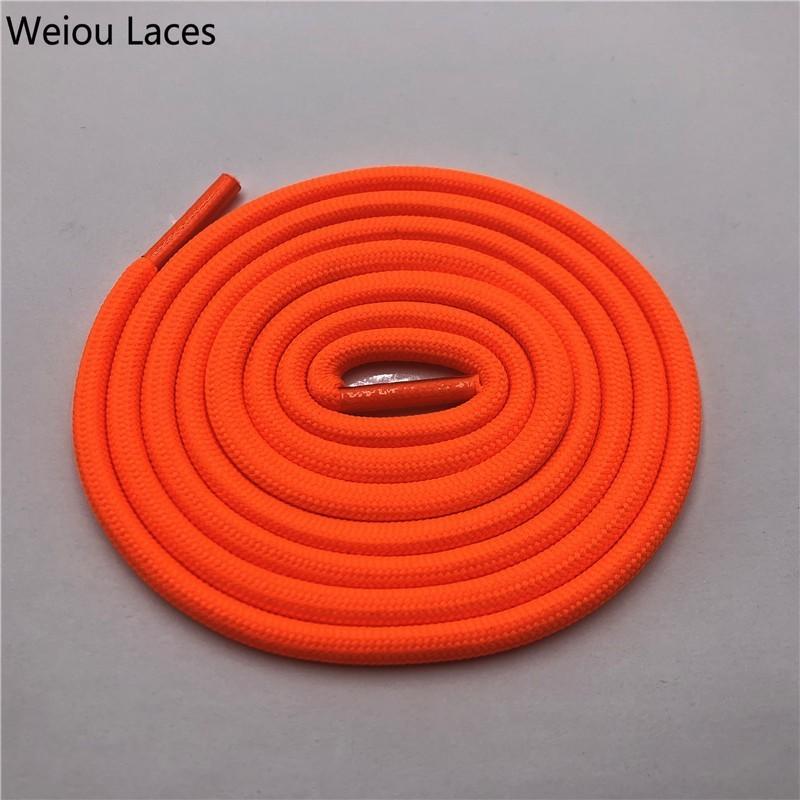 Weiou Fashion 5mm Polyester Rope Shoelaces Non-fading Outdoor Cord Sport Hiking Practical Bootlaces