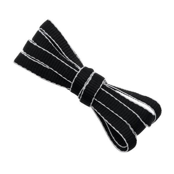 8MM Black White Unique Shoelaces Refined Machine Production Luxury Quality Cords For Men Women