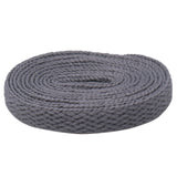 Weiou Wholesale Shoe Accessories Support Custom Length And Color Cheap 8mm Width Flat Cotton Fabric Mesh Shoelaces