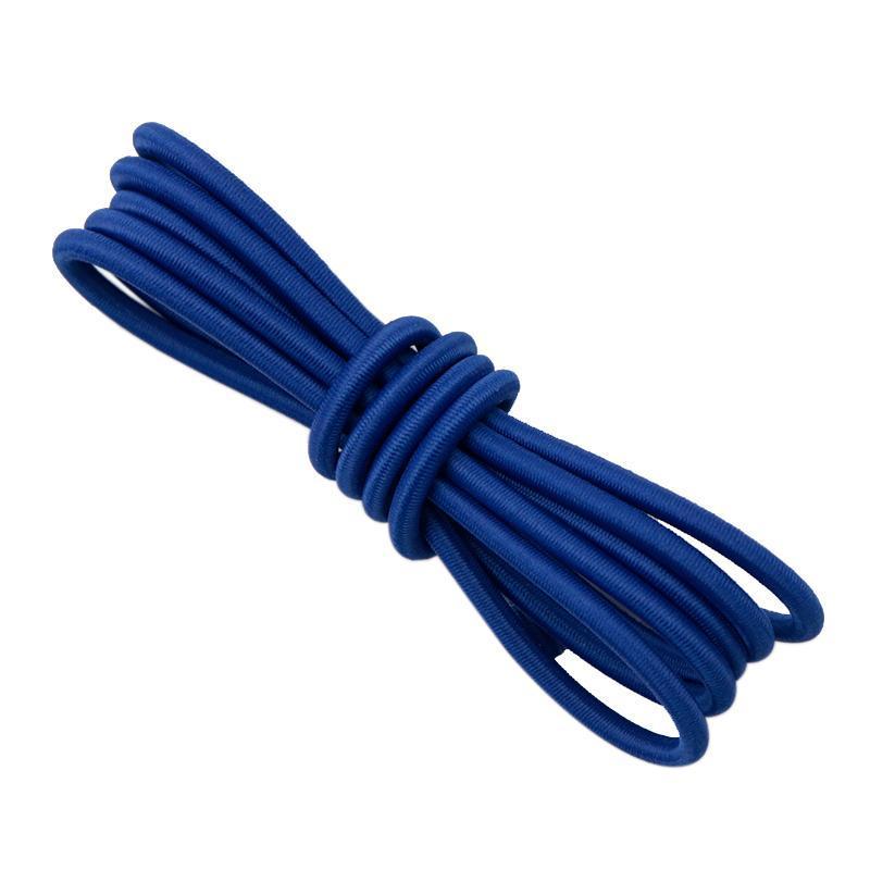 3MM Elastic Shoelaces With Transparent Laces Head Excellent Ductility Stretch Ropes For Winding