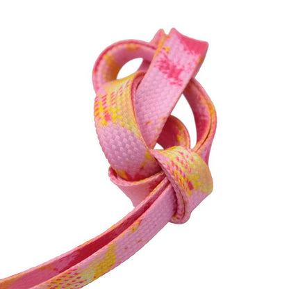 Weiou Fashion Laces Sakura Pink Shoelaces 7MM Promotional Lovely Gift For Girlfriend Wife Gril