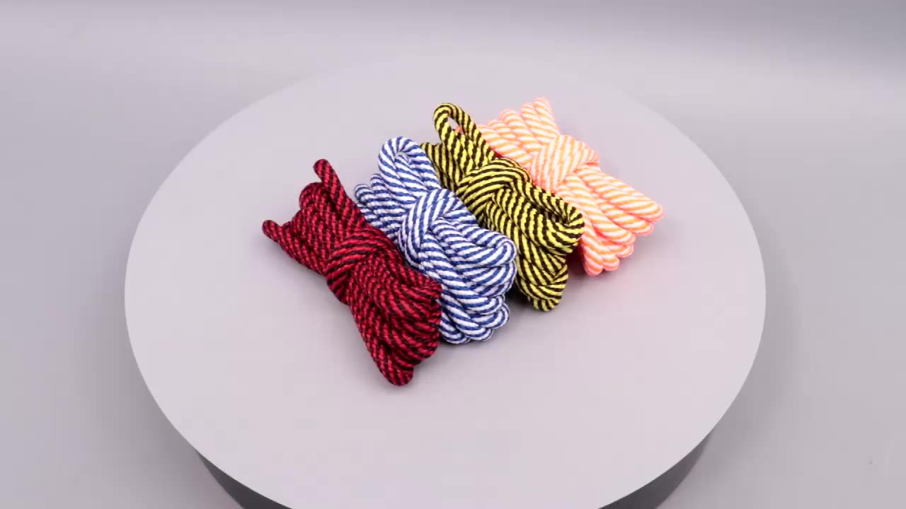 New Double Colors Spiral Pattern Hiking Ropes 4.5MM Durable Best Laces Outdoor Sport Top Running